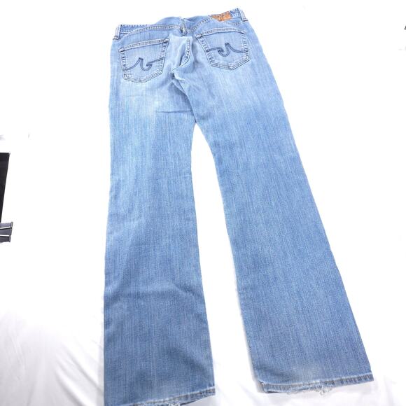Adriano Goldschmied Straight Button Zip Medium Wash Jeans Mens Size 32x34 Blue - Picture 3 of 8